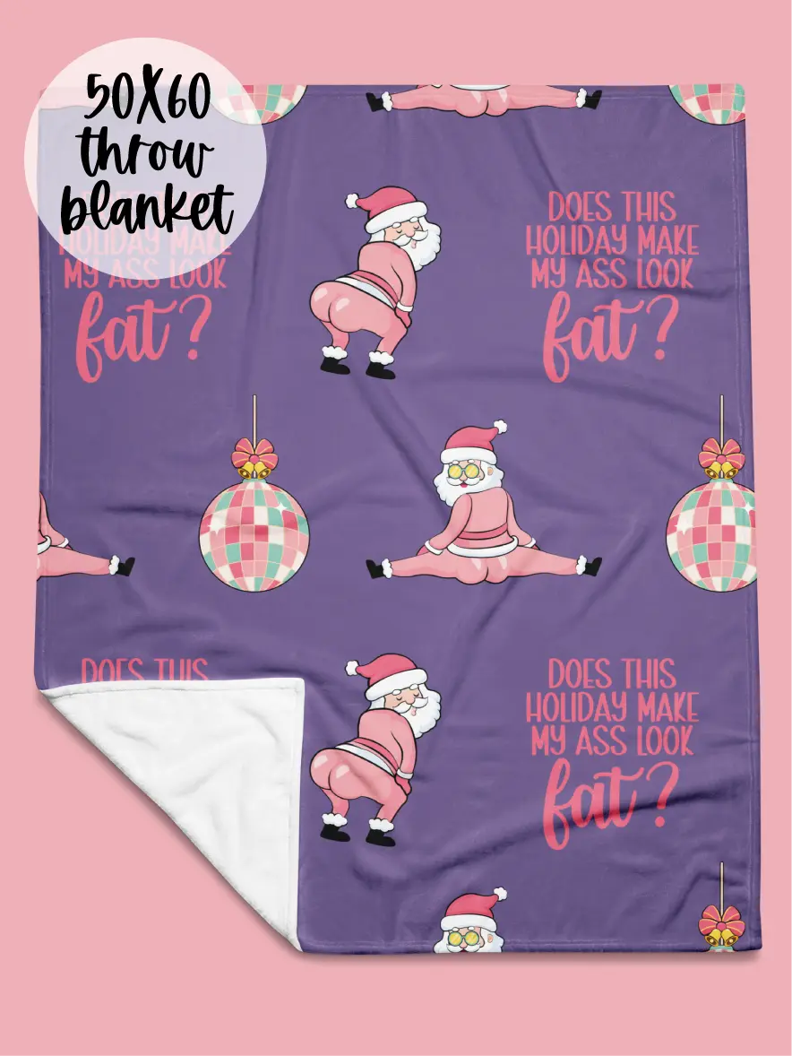 Twerkin' Santa Blanket