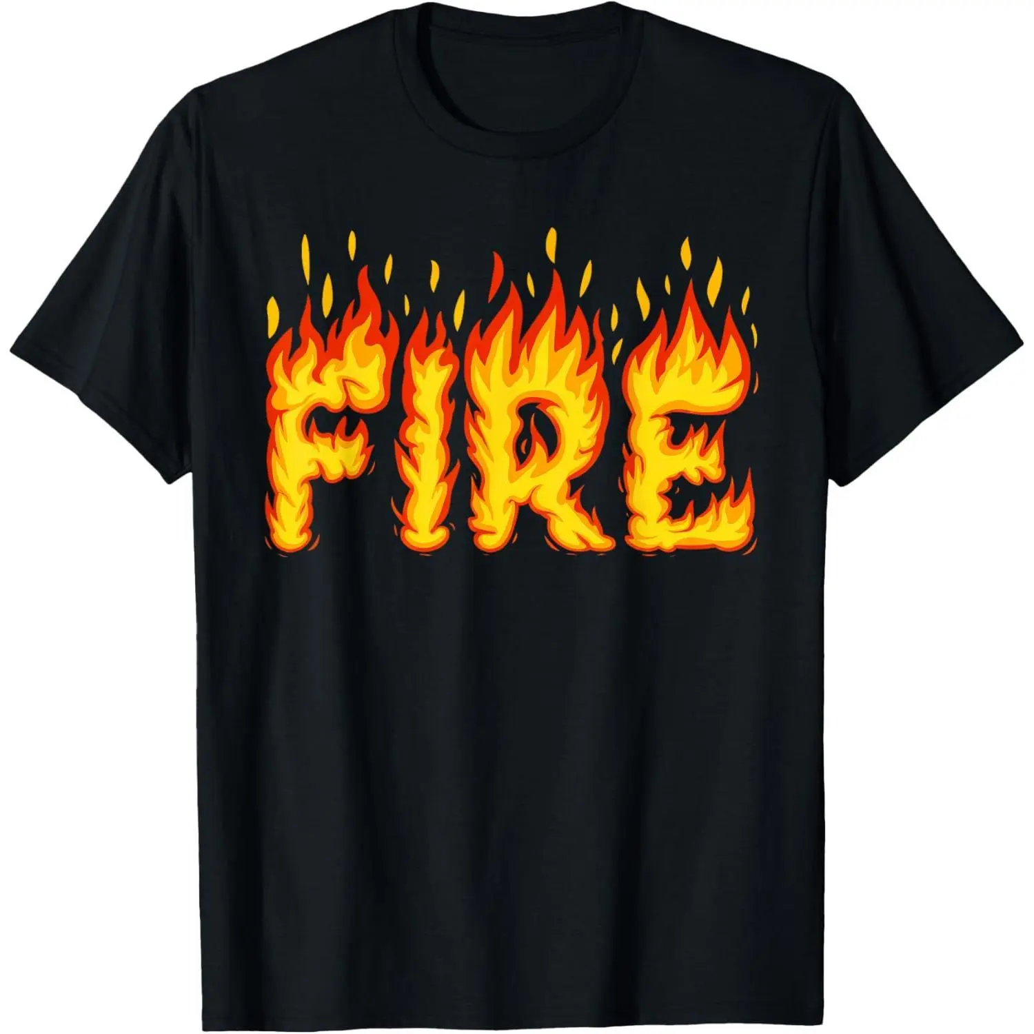 Fire Halloween Matching Family Couples Fire And Ice Costumes T-Shirt