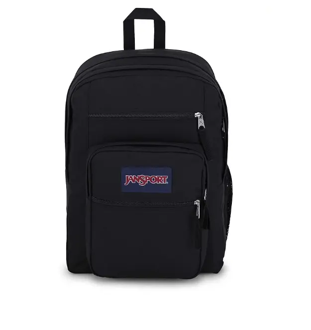 JanSport Student Backpack - Large capacity, can hold a 15-inch laptop, durable.