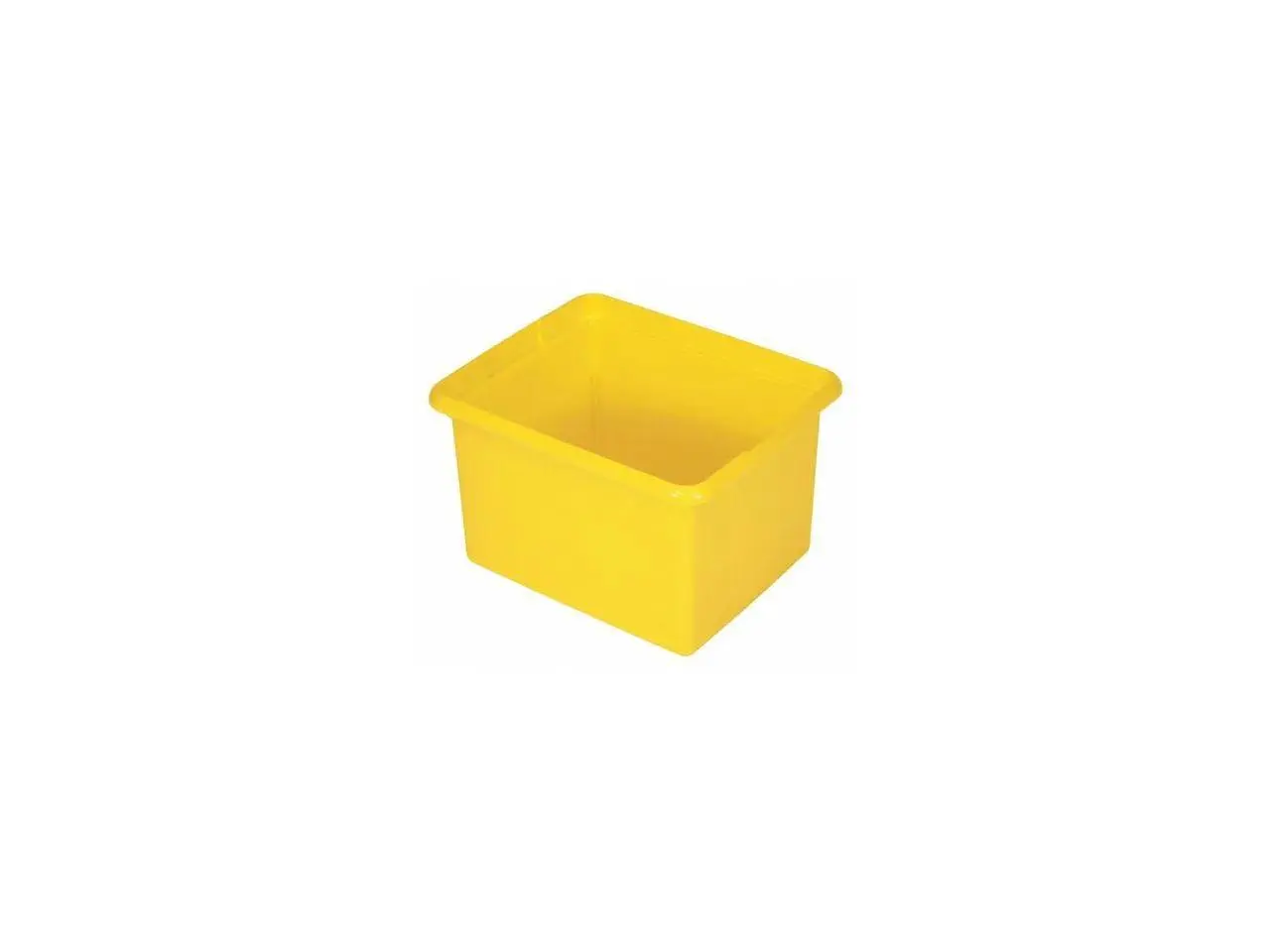 RUBBERMAID COMMERCIAL FG9T8400YEL Organizing Bin,Yellow