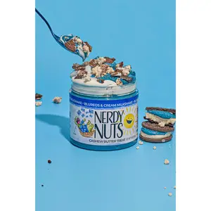Blureos & Cream Milkshake Cashew Butter Treat