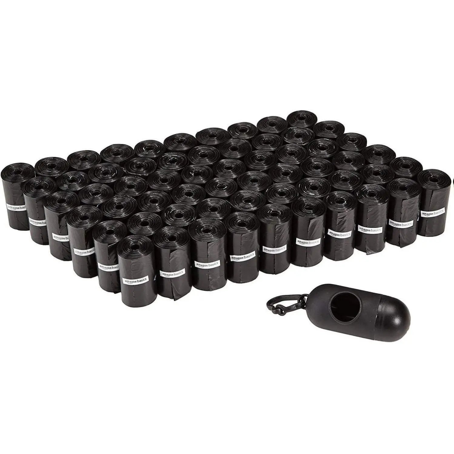 Amazon Basics Dog Poop Bags with Dispenser 900 Count Enhanced Leakproof Unscented Includes Leash Clip Multi Pack