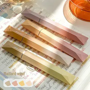 【Gift】 Gradient Highlighters, 4 Pack, Sea Breeze Mint, Chisel Tip, Aesthetic & Cute Soft Head Markers for School, Journaling & Crafts