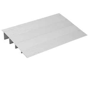 GARVEE 4-inch Threshold Ramp for Door Elevation, Adjustable Aluminum Threshold for Exterior Doors, Entrance