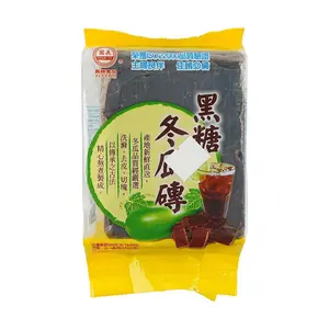 YI FENG Traditional Taiwanese Brown Sugar Winter Melon Block 575g - Authentic "Gu Zao Wei" Flavor for Refreshing Drinks & Desserts