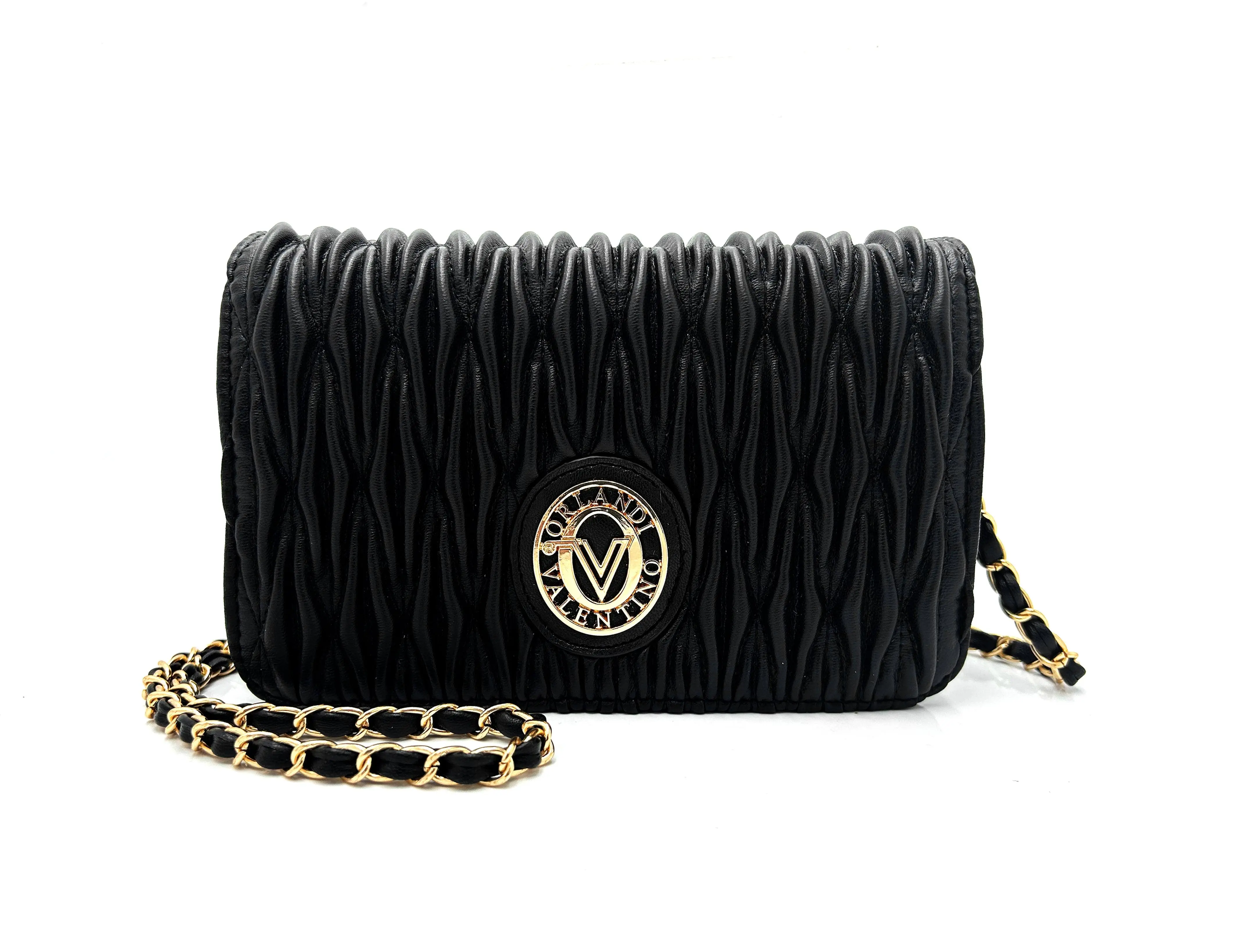 Valentino Orlandi Small Wavy Crossbody Bag