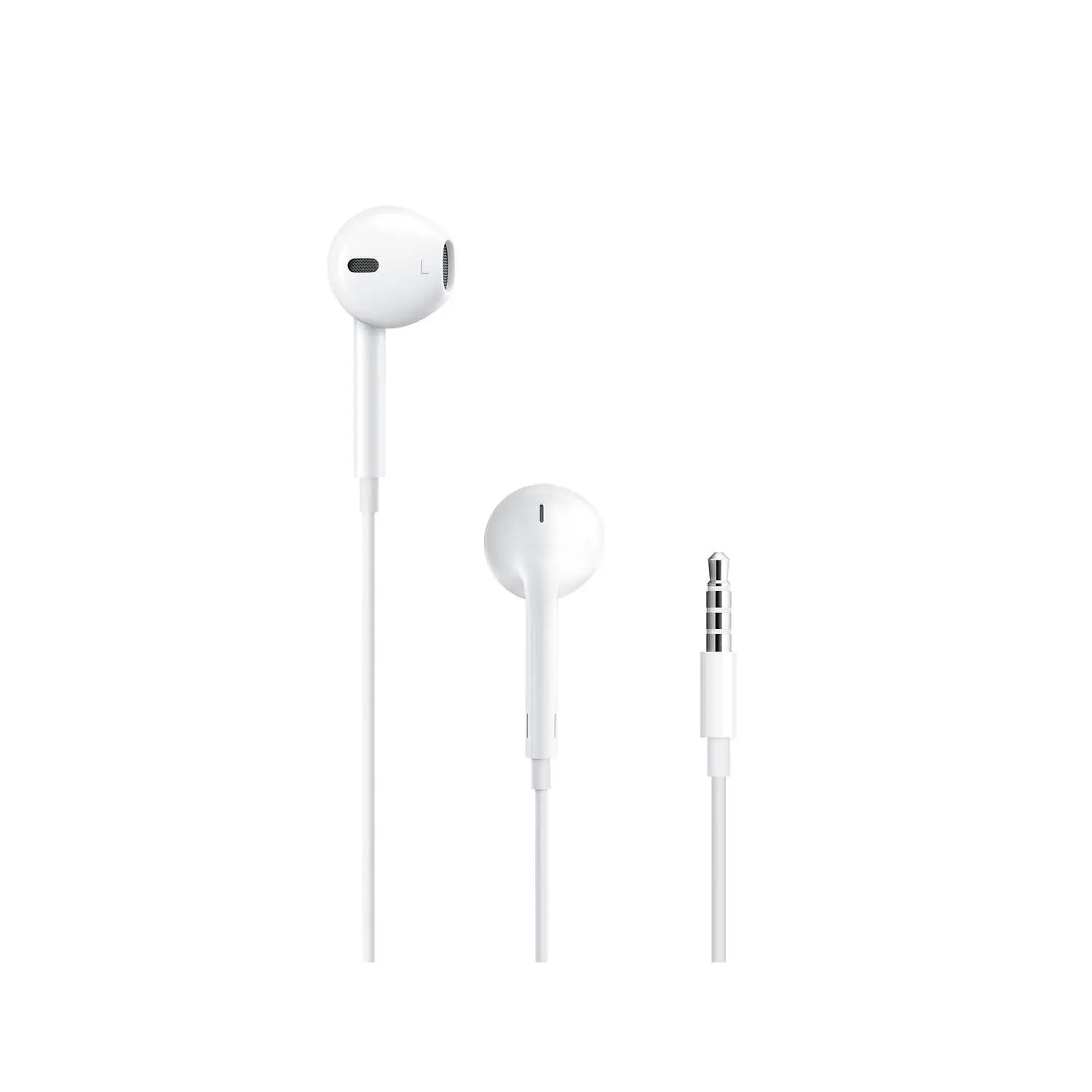 Apple EarPods Headphones with 3.5mm Plug, Wired Ear Buds with Built-in Remote to Control Music, Phone Calls, and Volume