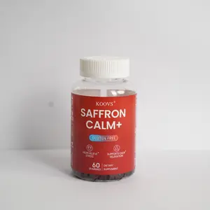Nature‘s Gate Bottled Saffron Gummies – Semi-finished Women’s Wellness Supplement | Supports Stress Relief & Hormonal Balance