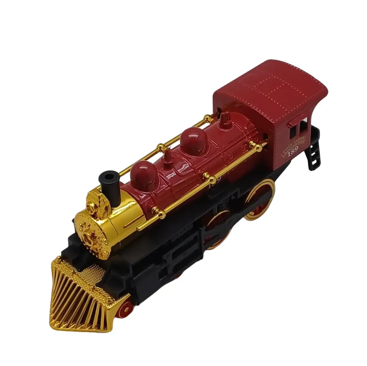 7" Steam Engine Locomotive Pullback Action No Box