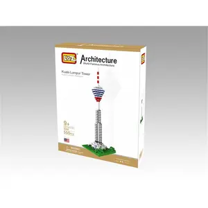 CIS  Kuala Lumpur Tower Model - Micro Building Blocks Set