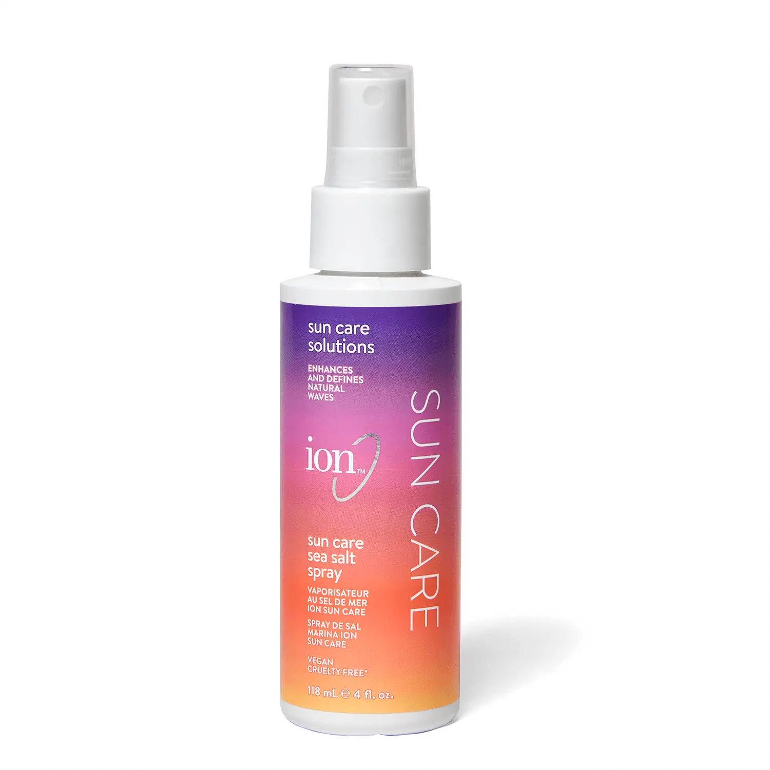 ion Sun Care Sea Salt Spray, Enhances natural waves, Adds volume, Reduces frizz, 4 Fl Oz ion Sun Care Sea Salt Spray, Enhances natural waves, Adds volume, Reduces frizz, 4 Fl Oz