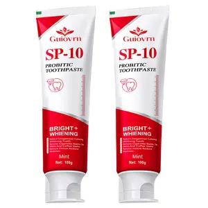 SP-10 Probiotics Teeth Whitening,Niacinamide toothpaste,Whitens Teeth,Deep Cleaning Care,Strengthens Tooth Enamel,Protects Against Cavities healthy toothpaste pasta dental oral health natural oral