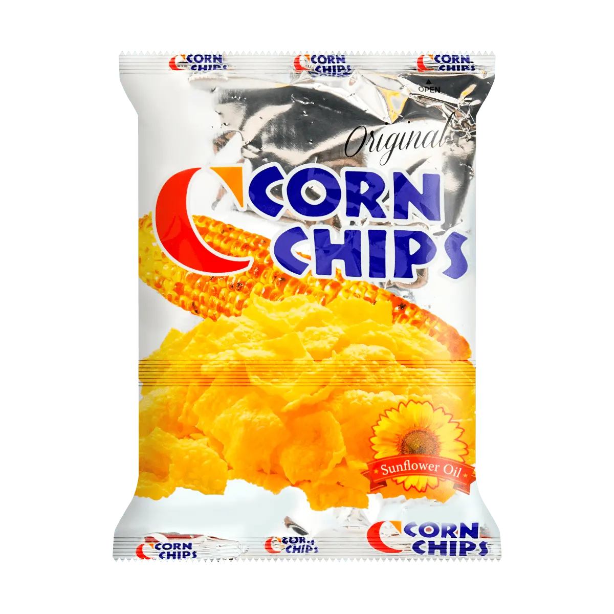 CROWN Korean Corn Chips 70g - Crispy & Savory Snack, Perfect for Parties & On-the-Go