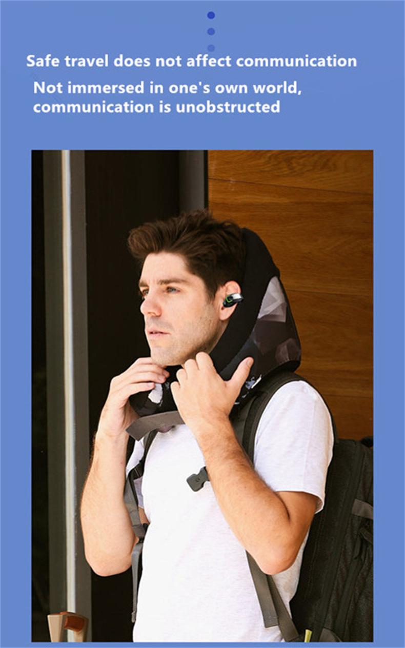 Earphone Clip Wireless Bluetooth Headphone Bone Conduction Headset High Quality TWS Auriculares Sport Noise Canceling With Mic