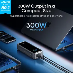 【Anker Prime  Power Bank】300W Max, 26,250mAh 3-Port Portable Charger, TSA-Approved Two-Way Fast Charging Battery with App Control for MacBook, iPhone 17/16 (Base Not Included)#DealsForYouDays