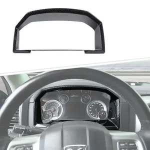 Custom Console Dashboard Panel Trim Decor Frame, Durable Car Interior Accessory For Dodge Ram 2010-2017 Vehicle Interior Decoration Summervibes Automobile Decals