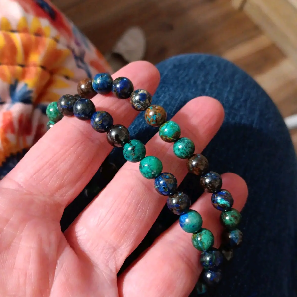 Azurite Stone Bracelets - Fashion Accessory