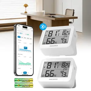 INKBIRD  Bluetooth Thermo-Hygrometer: 6-in-1 Indoor  Monitor with APP control, custom comfort, 2-year data export. For home, wine cellar, greenhouse TikTokShopBlackFriday