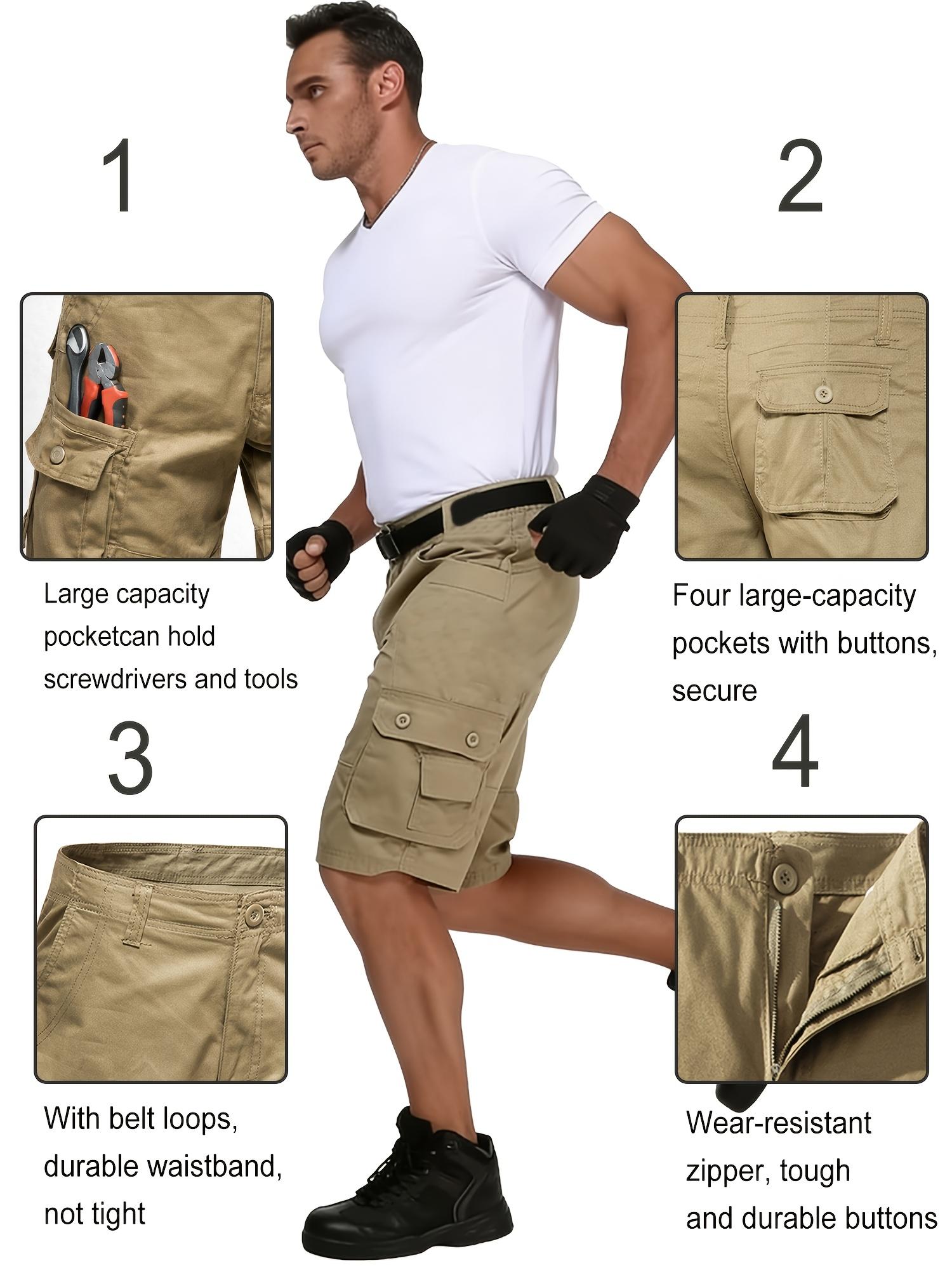 6-pack men’s cargo pants, tactical men’s shorts, men’s shorts with multifunctional pockets, suitable for golf and outdoor activities, men’s hiking shorts, wear-resistant, wrinkle-resistant, breathable shorts 6-pack men’s cargo pants, tactical men’s shorts, men’s shorts with multifunctional pockets, suitable for golf and outdoor activities, men’s hiking shorts, wear-resistant, wrinkle-resistant, breathable shorts