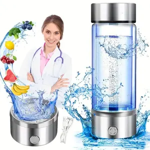 2 in 1 Hydrogen Water Bottle, Portable Hydrogen Water Generator, Drinking Supplies for Home, Office, Travel