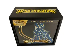 Mega Evolutions ETB Box Protector Case (ETB NOT INCLUDED)