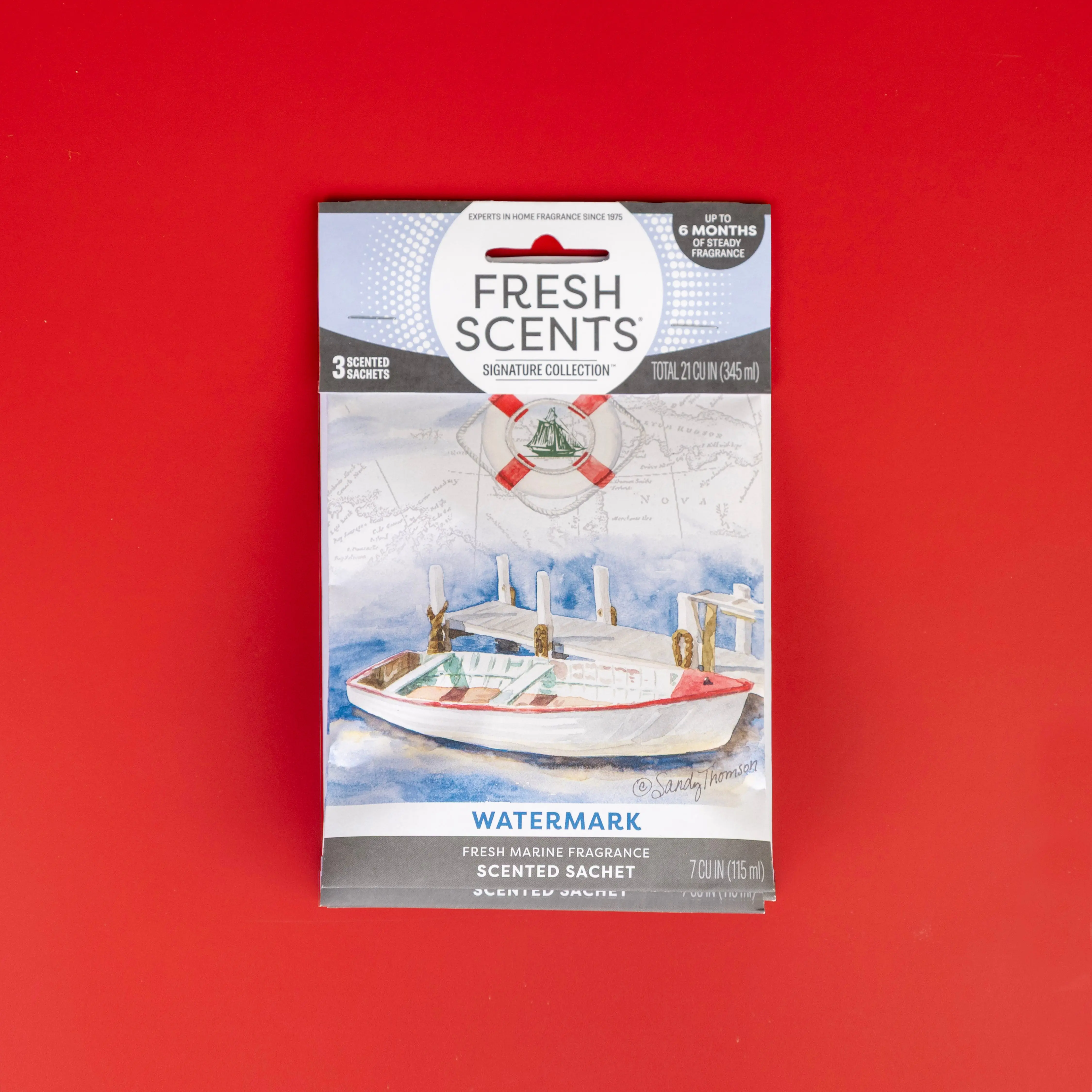 Fresh Scents Scented Sachets – Long-Lasting Air Freshener for Closets, Drawers & More – Watermark