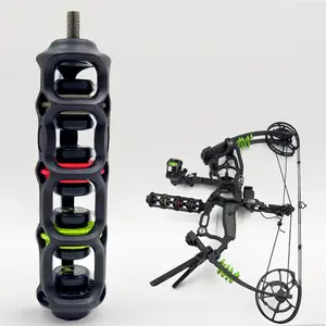 Bow Stabilizer for Compound Bow - 6in Lightweight Archery Stabilizers Kit for Precision Balance & Vibration Reduction in Hunting