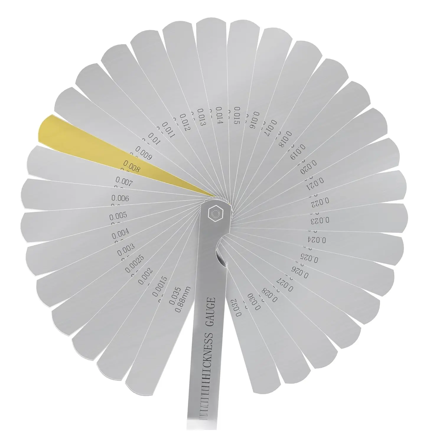 Spark Plug Gap Tool 32  Precision Spark Plug Gapping Tool Filler Gauge for Sparkplug, Valves, and Engine Maintenance Feeler Gauge