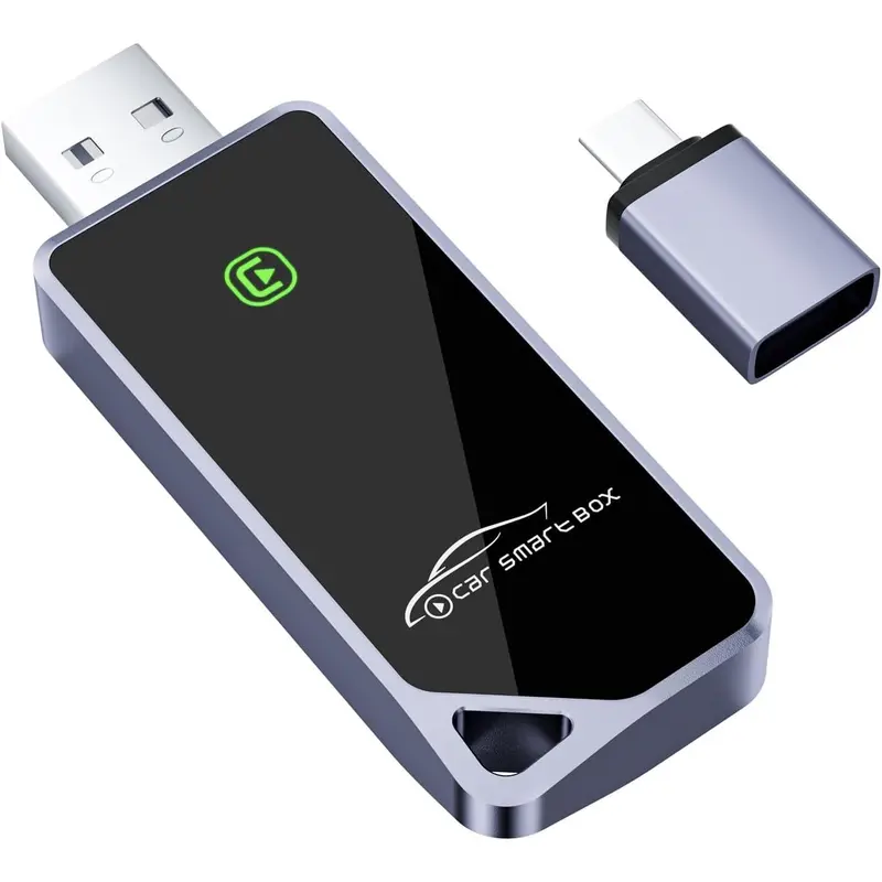 Adapter, Convert OEM Wired to   Dongle, Mini Edition, Plug and Play, No Latency, Compatible with   iOS 10+ &  from 2016+