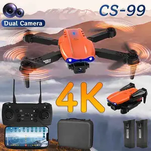 Kids Beginner Drone, Not a Professional Drone - MiniDrone with One-Key Landing, Headless Mode, CarryingCase & 2 Batteries, RC Quadcopter Toy for Boys & GirlsAges 6-14 Dual Camera