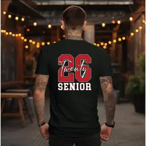 look T-shirt for 2026 Seniors with 'Twenty 26 Senior' Print