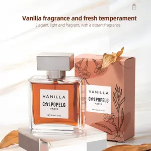 Vanilla Scented Spray Perfume 50ML, Long-Lasting Fruity Aromatic and Floral Woody Fragrance, Ideal for Daily Use, Aromatherapy Machine, Humidifier, Candle, Living Room, Office, Bathroom, Hotel