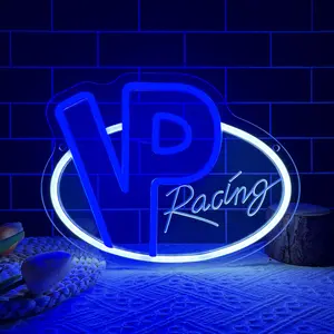 VP Racing Fuels Neon Sign Car Fan Gift, Man Den Decor Gift, Garage LED Sign Neon Sign Vp Neon Sign, Decorative Wall Art, High Quality LED Lighting, Great for Bars, Clubs, Restaurants, Home Decor, Led Neon Lights, Led Neon Signs