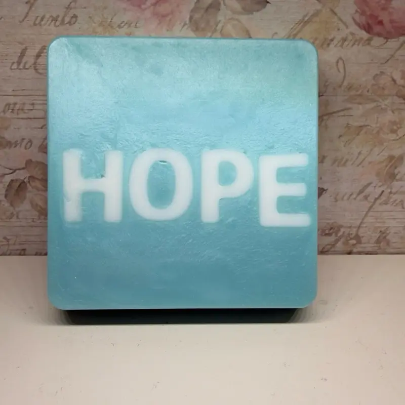 Lather your Vibe -HOPE-Cotton Candy Scented handmade soap