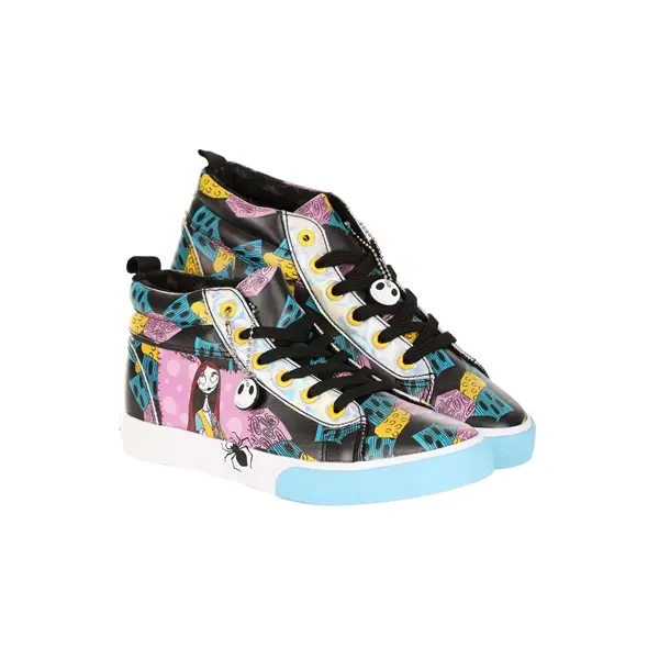 Nightmare Before Christmas Sally Women's High-Top Shoes