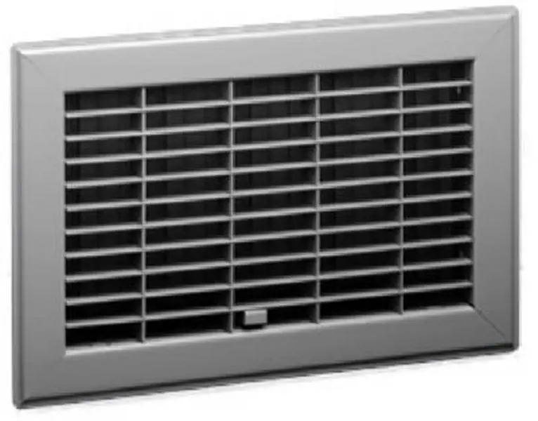 400B8X10 Brown Gravity Floor Register, 8 x 10 in