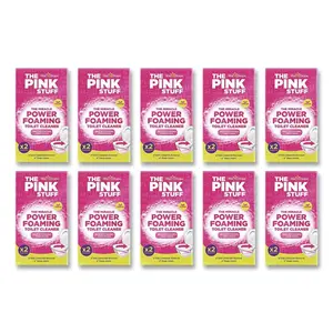 The Pink Stuff Miracle Foaming Toilet Powder - 3.5 oz, 10/Carton