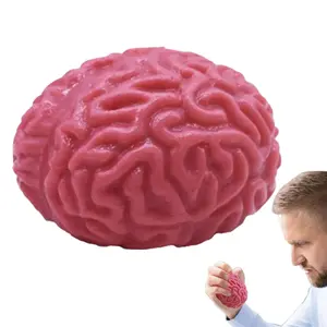 TPR Squeeze Stress Flippy Brain Squishy Squeeze Fidget Toy Stuff Kids ADHD Autism Anxiety Relief Toy Weird Stuff Halloween Decor