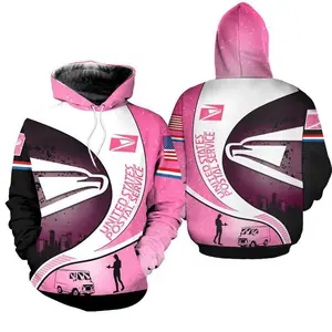 Vintage Postal Worker 3D Hoodie for Men and Women, Postal Worker Print Hoodie, Trendy 3D Hoodie, Realistic Print Sweatshirt, Cool Unisex Fashion Top