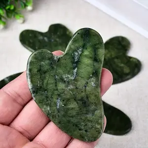 Manual Face Massager, Comfort Imitation Jade Gua Sha Stone for Scraping & Lifting, Skincare Gift