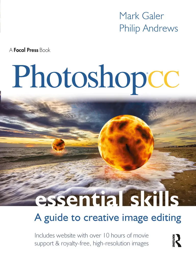 USED Book - Photoshop CC: Essential Skills: A Guide to Creative Image Editing by Galer, Mark (Paperback) - english