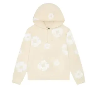 Denim Tears Cotton Wreath Hoodie Oatmeal - size M, L