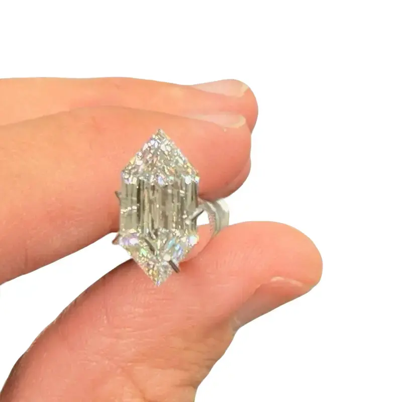 IGI Certified Mixed Dutch Cut Lab Diamond, 3.01ct, F Color, VS1 Clarity (for Jewelry Accessories, Diamond Rings) wedding bling 💎