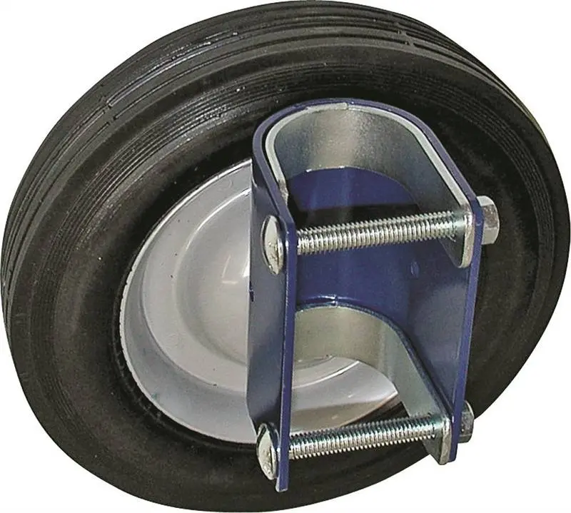 212 MAIN 8 in. Blue Gate Wheel for Raised Beds, with Swivel Wheels, Sag-Preventing Hardware, Compatible with 1.62-2 in. OD Round Tubes (Model 378034)