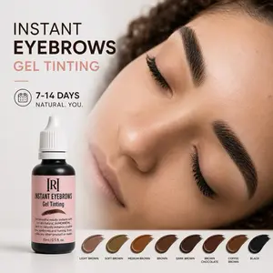 Instant eyebrow tint HennovaBrows Flawless Copper Brown