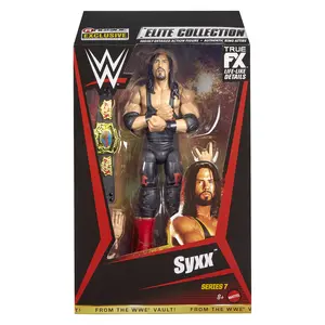 (Chase Variant - Thug) Syxx - WWE From the Vault Ringside Exclusive Series 7 Mattel WWE Toy Wrestling Action Figure