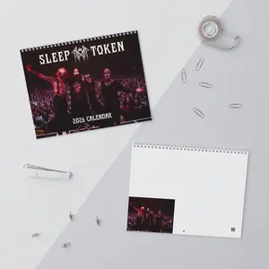 Sleep Token Calendar 2026 Calendar Ver 3 HFN Gift for Music Fans