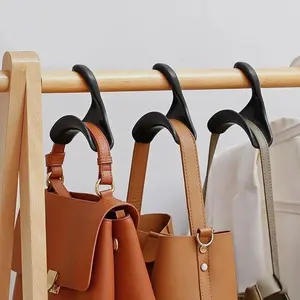 Bag storage rack, hanging rack for bags, rotatable wardrobe hanging rack, hook for ties, belt storage rack, dormitory bag storage hook, home daily clothing rack storage rack