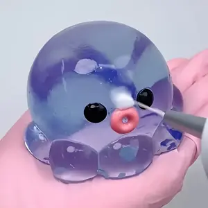 Halloween/Christmas octopus-shaped bubble squeeze toy, made of durable material, cute appearance, suitable for stress relief for children and adults, an excellent birthday gift