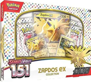Pokemon Trading Card Game - Scarlet & Violet (ENG) Pokemon 151 Zapdos EX Collection Box